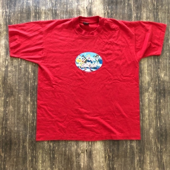 Vintage 1993 Sailor Moon Red T shirt